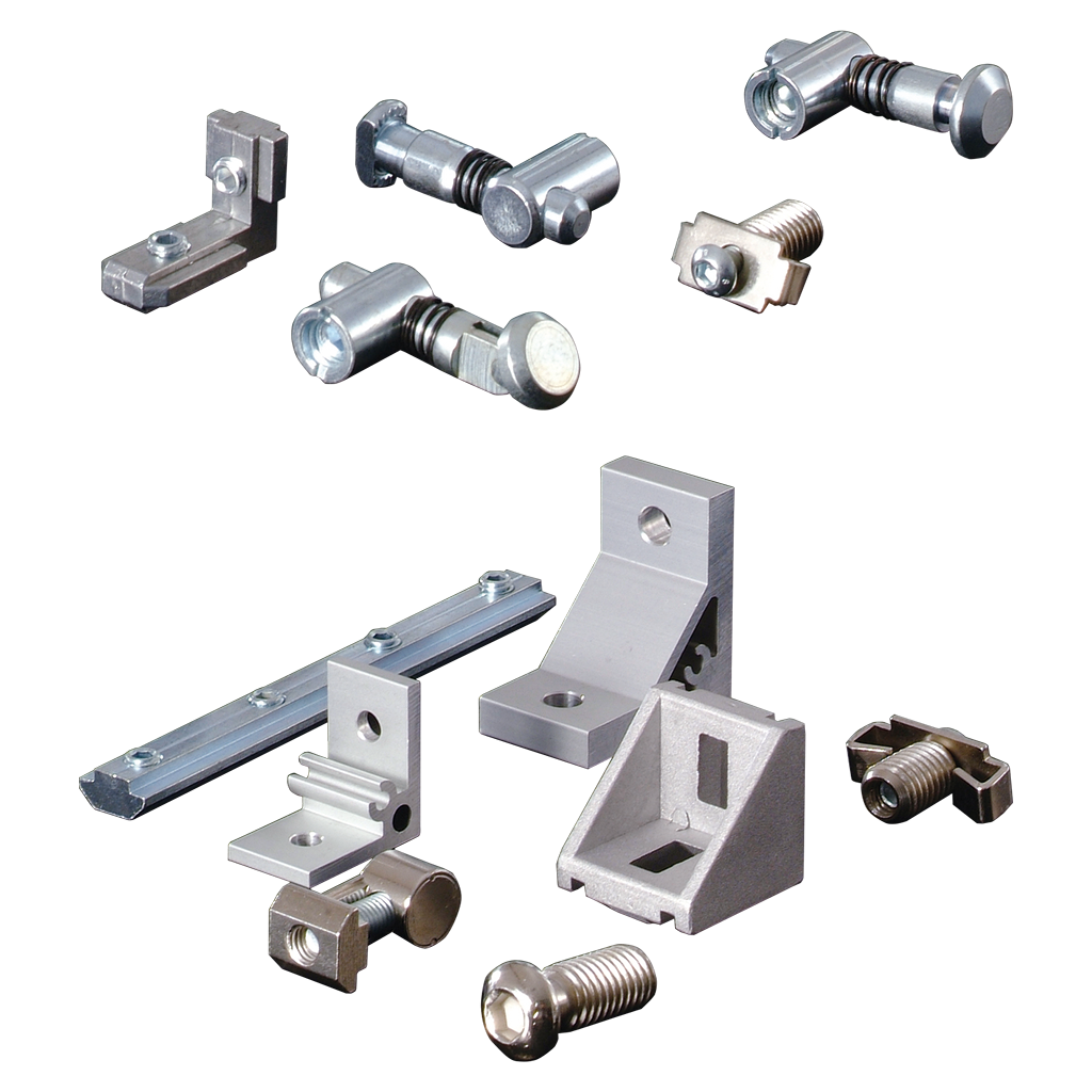 Square Nut & Clip M4 For 10mm Slot