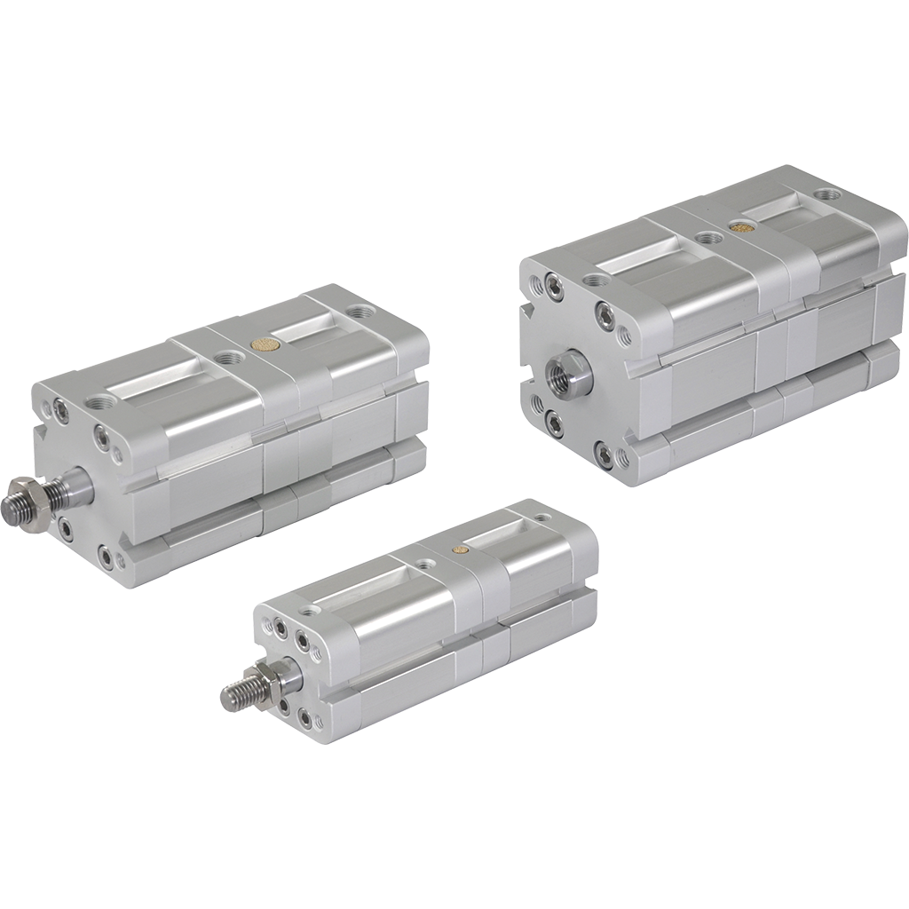 20mm bore compact ISO21287 Pneumatic Cylinder | MCJI series