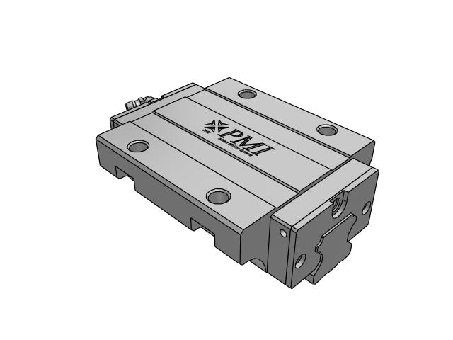 12mm Miniature Wide Counter Bored Linear Rail – MSD Series